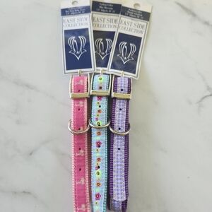 10 - 14 in Set of 3 dog collars